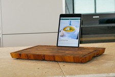 Handmade Wooden Chopping Board - Premium Teak Cutting Board - Butcher Block