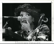 1987 Press Photo Oprah Winfrey, tv show host. - cvp96821