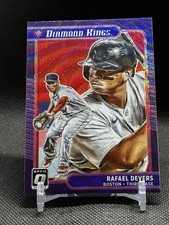 2021 Donruss Optic RAFAEL DEVERS Diamond Kings Red Wave Prizm #5 Red Sox