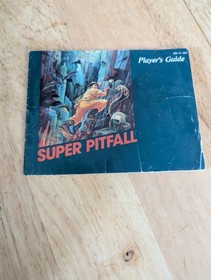 VTG 1987 3 Screw NES Nintendo Game "Super Pitfall" w/Sleeve & Player's Guide