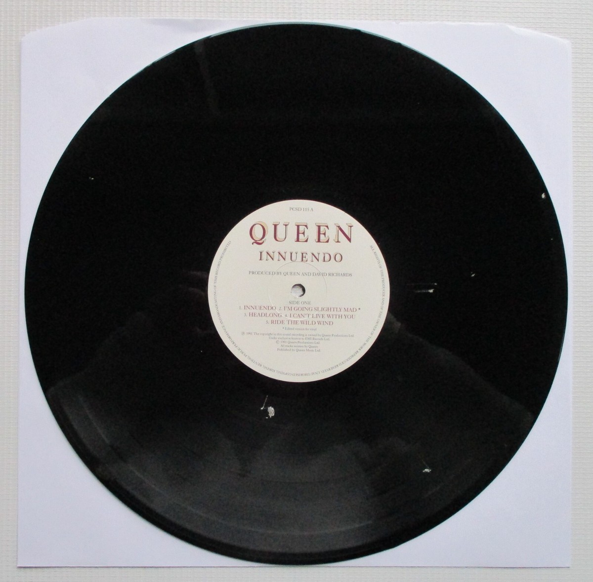 LP/EU盤】Queen / Innuendo Amazon.com: Innuendo[2 LP]: CDs & Vinyl