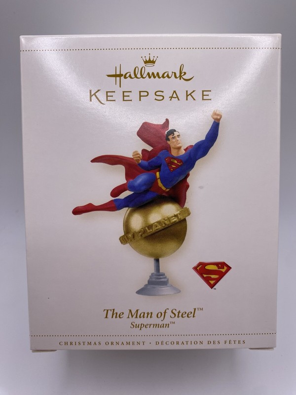 Hallmark Keepsake 2006 The Man of Steel Superman Ornament- NEW- READ