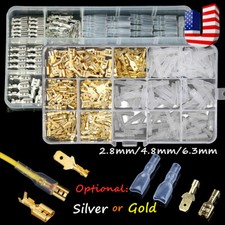 540X Assortment Male Female Spade Crimp Terminals Electrical Wire Connectors Kit