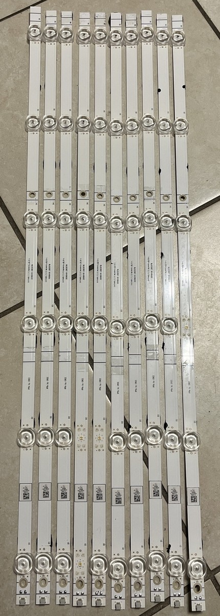 Tira de retroiluminación LED para televisores Hisense 65" LB6507M V0