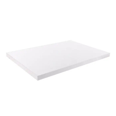 Econoco PSORSLF24-MLWH 24'' Pipeline Shelves (Pack of 2)