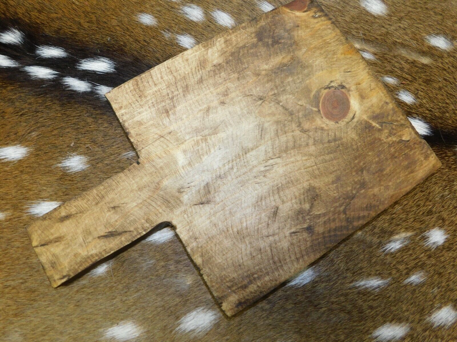 Wooden Antique Style CHEESE Cutting Board Wood Serving Tray Rustic Primitive 