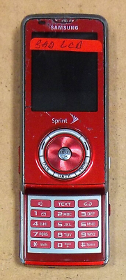 Samsung Highnote SPH-M630 - Red and Silver ( Sprint ) Super Rare