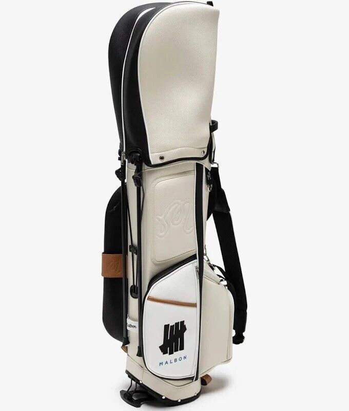 Malbon x Undefeated Golf Bag Cream & Black | eBay Malbon x Undefeated Golf Bag Cream & Black | eBay