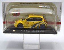 DIE CAST " PUNTO SUPER 1600 RALLY - 2002 " +  BOX 2 SCALA 1/43