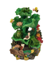 Table Top Frog Ceramic Musical Water Fountain