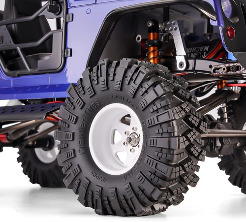 High-Performance 1.9" Mud Terrain Tires with Offset Beadlock Rims for Crawlers - Picture 8 of 11