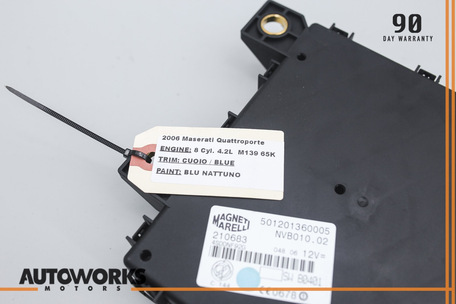03-13 Maserati Quattroporte M139 Trunk Release Opener Control Module Box OEM