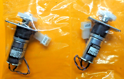 (Lot of 2) New Citizen Micro Co. LTD Motor Assembly 1G-22CM-NKH4-5Z-07210