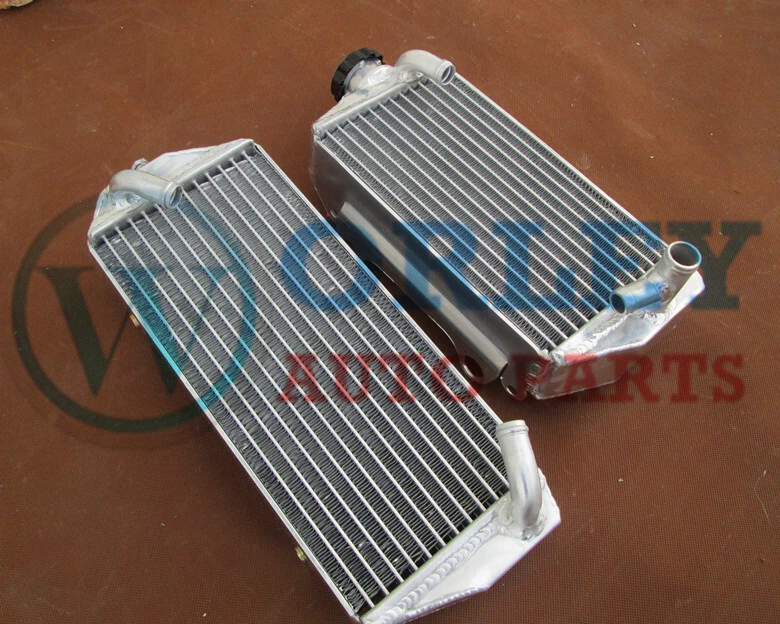 Radiador de aluminio RMZ450 2007 para repuesto de refrigeración izquierda derecha RMZ 450 Foto 3 de 4