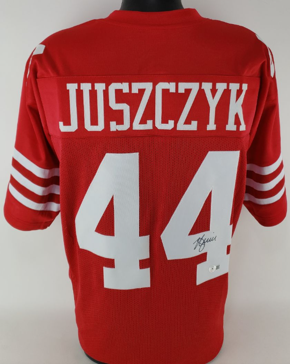 49ers Game Kyle Juszczyk Jersey 49ers Kyle Juszczyk Signed