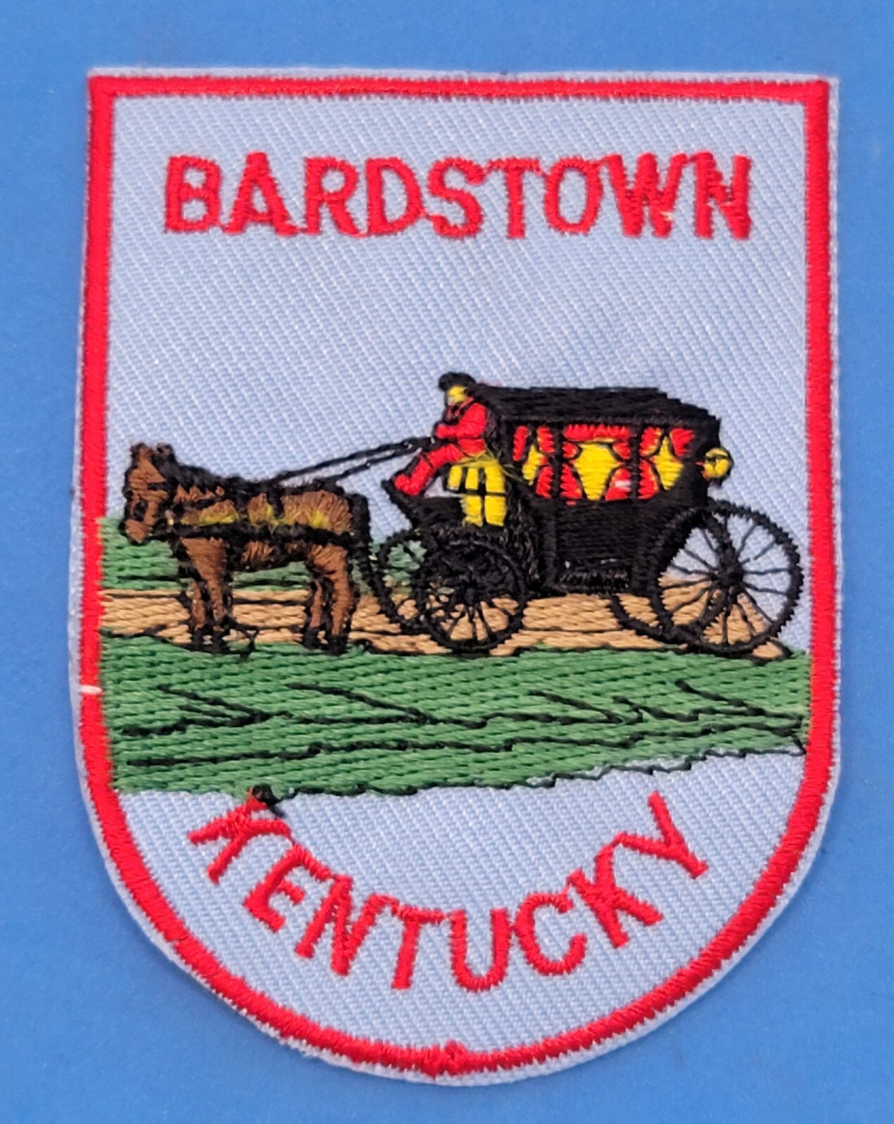 BARDSTOWN KENTUCKY PATCH AMISH HORSE AND CARRIAGE eBay