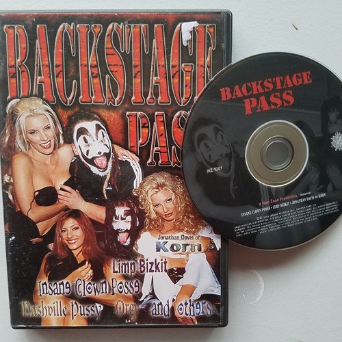 Backstage Pass Video Magazine Dvd Icp Limp Bizkit Davis Ebay