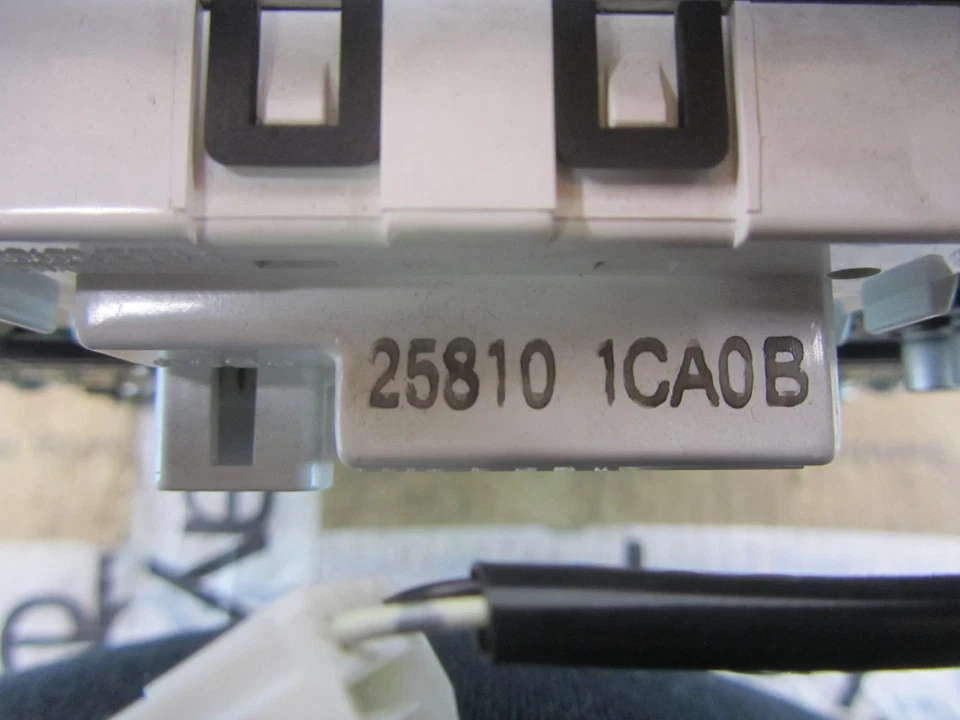 11-12 INFINITI G25 Calor A/A AC Radio Climatizador Panel Doble Zona 25391-1BU8A Foto 4 de 4