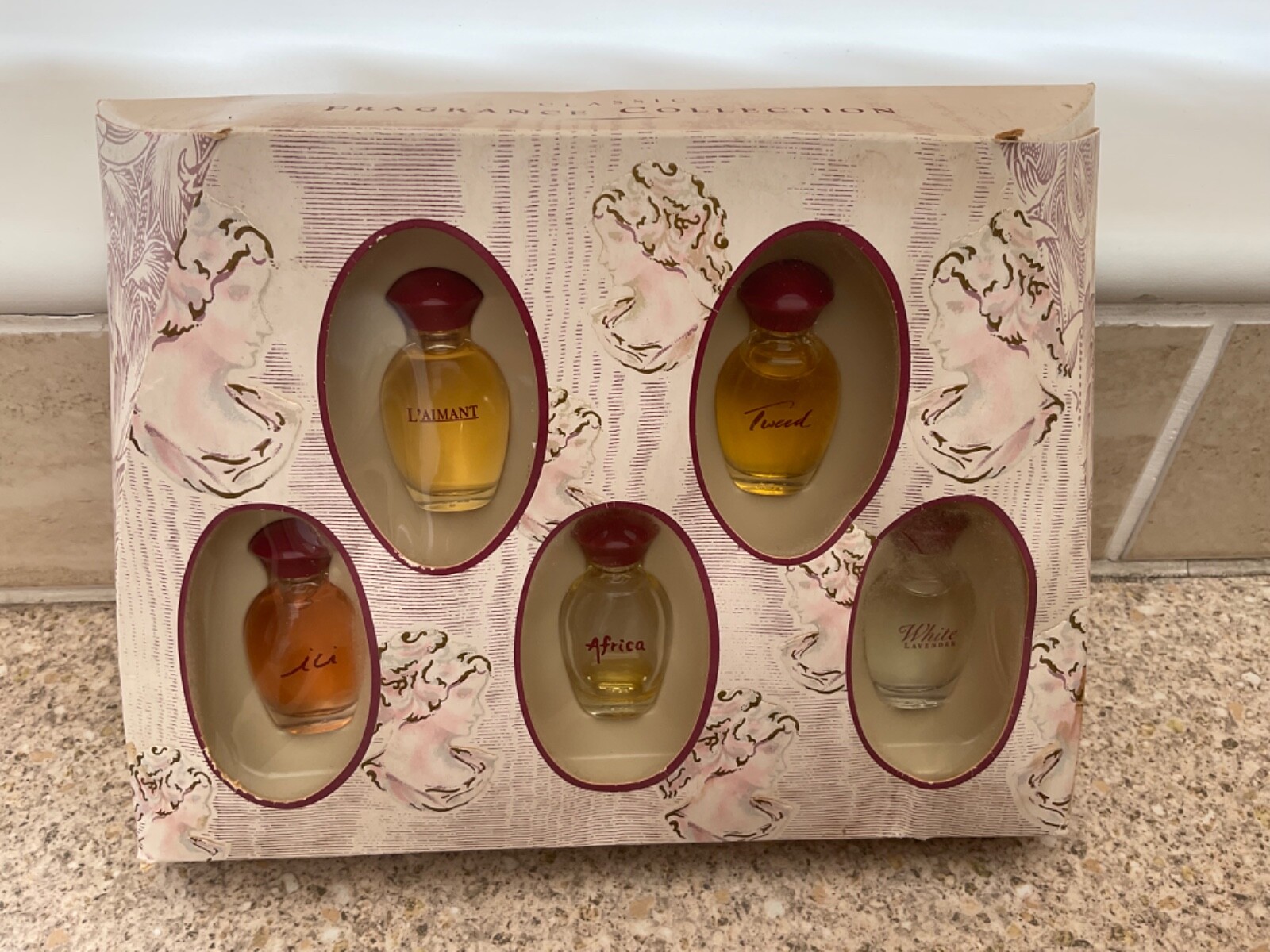 vintage 5 perfume gift set collection (used) eBay