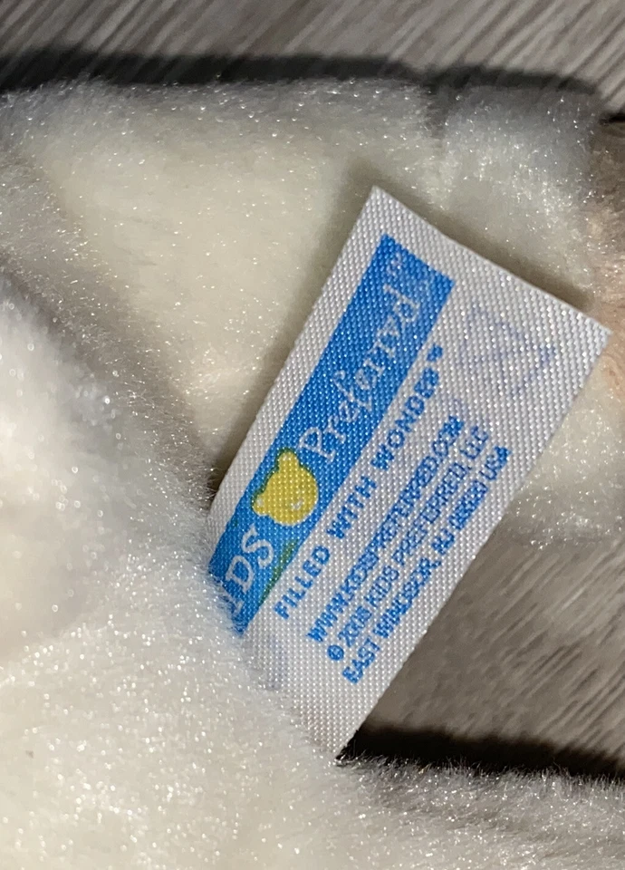 儿童首选 8 英寸填充奶油熊可爱玩具动物 2008 C20 婴儿玩具 — 第 4/4 张图片