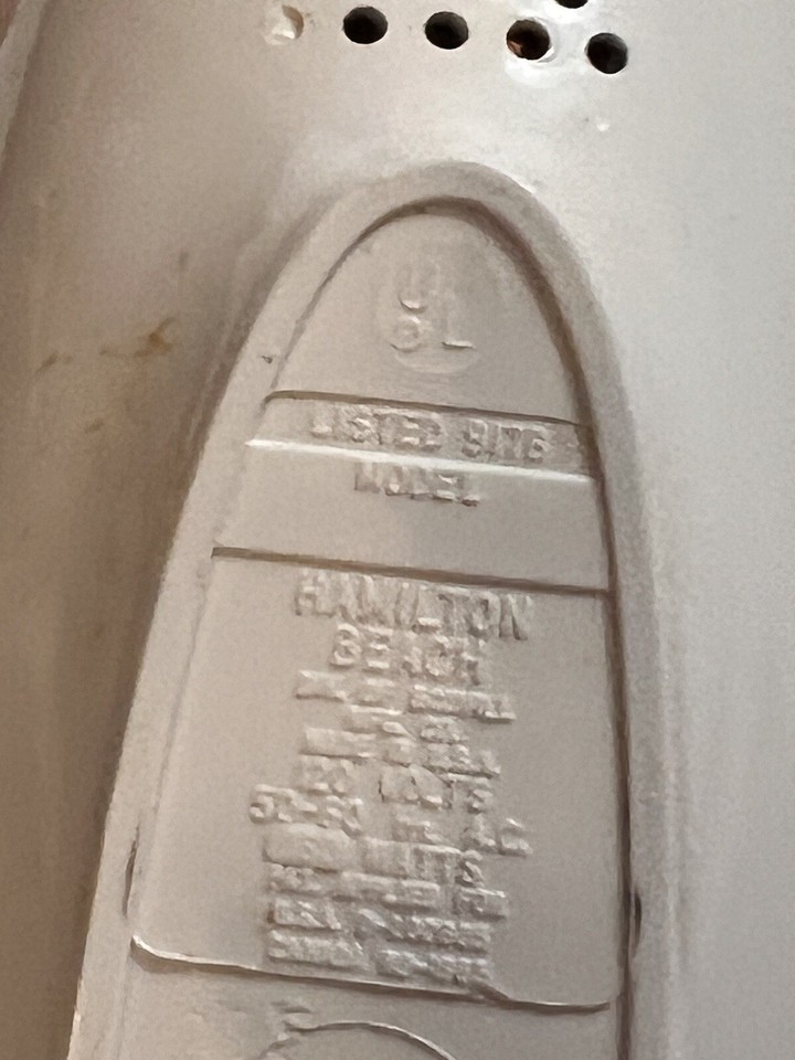 Vintage Hamilton Beach Electric Knife Model 275G Gold With Original Box