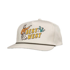 Sendero Provisions Co. Best In The West Graphic Cream Cap SPCH124S21