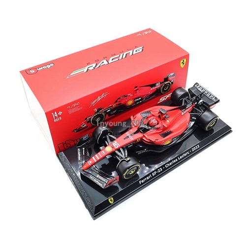 1:24 2023 Ferrari SF-23 #16 Charles Leclerc Diecast Metal Model Car Collection - Picture 14 of 17