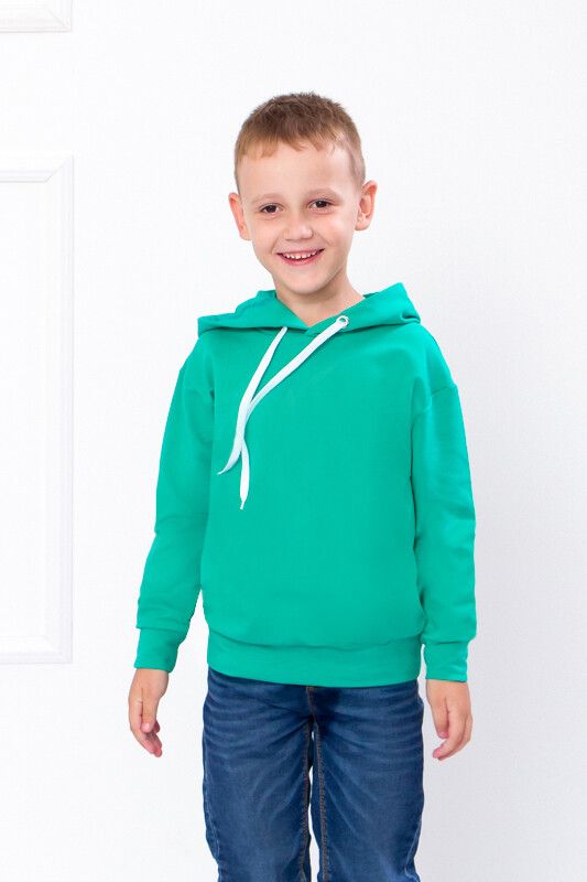 Hoodie (boys), Any season,  Nosi svoe 6226-057-4 (temno-mentolovyj)