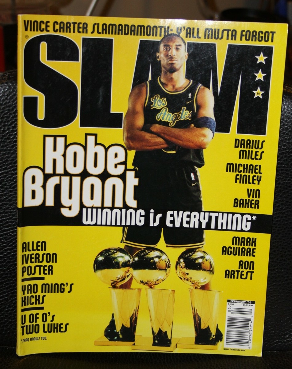Slam Magazine February 2003 Kobe Bryant cover | eBay