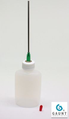 Gaunt Industries- HYPO-840*3 Extra long 3'' Needle Bottle for Epoxy Cement- Empty