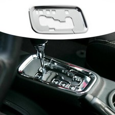 Chrome For Jeep Wrangler Jk 11-17 Gear Shift Panel Trim Cover Bezel Accessories