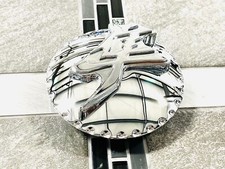 HAYABUSA CHROME 3D KANJI LOGO DIAMOND CUT GAS CAP 2022-2024 SUZUKI HAYABUSA
