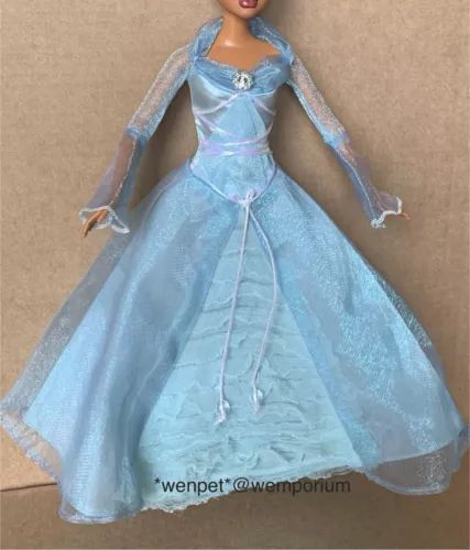 Barbie Magic Of Pegasus Kleid Rayla 2005 Vintage Prinzessin Puppenkleidung