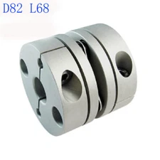 D82 L68 Single Disc Flexible Shaft Coupling 14mm-40mm CNC stepping servo motor