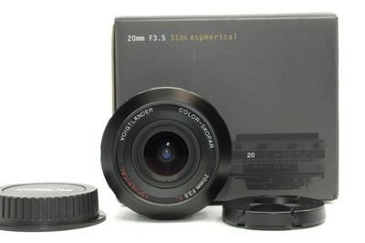 Voigtlander 20mm f/3.5 Color-Skopar SL II Wide Angle Lens for 