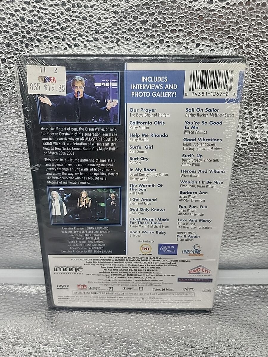 An All-Star Tribute to Brian Wilson (DVD, 2001) Image NEW An All-Star Tribute to Brian Wilson (DVD, 2001) Image NEW