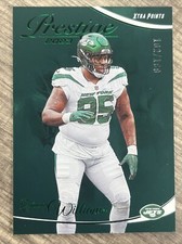 Quinnen Williams, /199, 2023 Panini Prestige, Green, #232, New York Jets