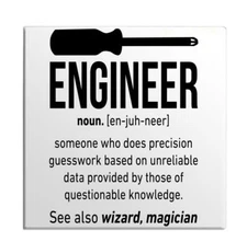 Engineer Definition Wizart Quote Refrigerator Kitchen Fridge Door Magnet gift