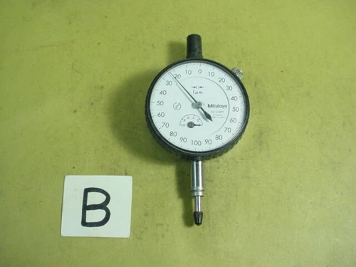 Measurement scale 0.001mm Mitutoyo dial gauge Used 
