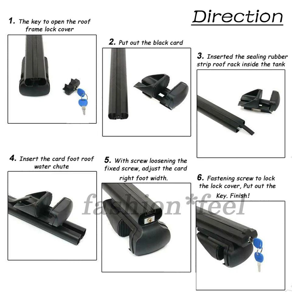 For JEEP Grand Cherokee 1998-2010 Roof Rack Cross Bar Rail Luggage Cargo Carrier Foto 3 de 4