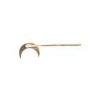 NEW Wanderlust + Co. Crescent Moon Gold Hair Clip, MSRP $25 — photo 2