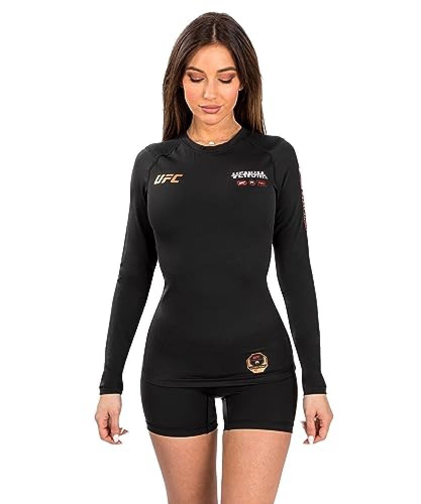 (TG. M) Venum UFC Adrenaline Women's Fight Week Rashguard performante a maniche