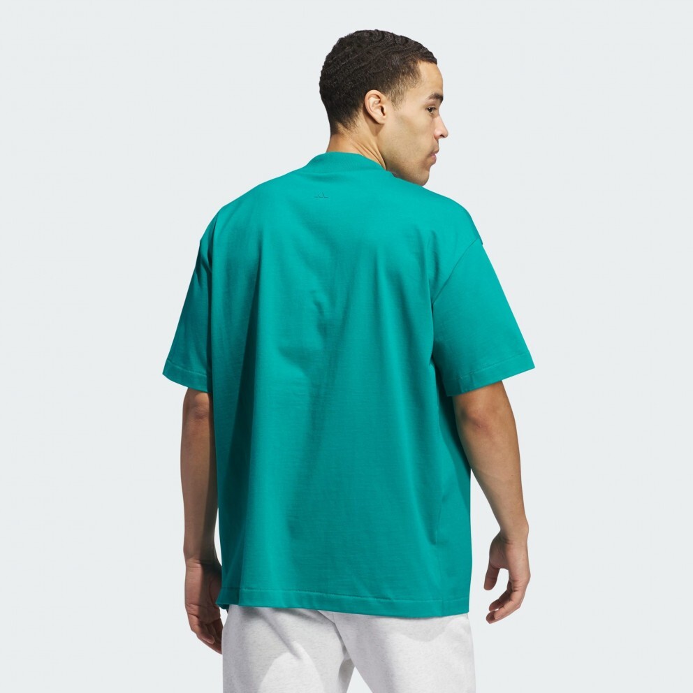 NEW adidas One Basketball Jersey T-Shirt EQT Green S16 Men's