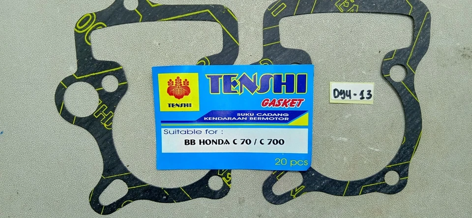 Junta de cilindro de pasaporte Honda C70 C700 C50 Super Cub 2 piezas Nuevo de Lote Antiguo Foto 2 de 4