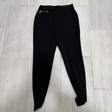 Bogner Womens Solid Black High Rise Skinny Leg Stirrup Ski Pants Size 30  Waist