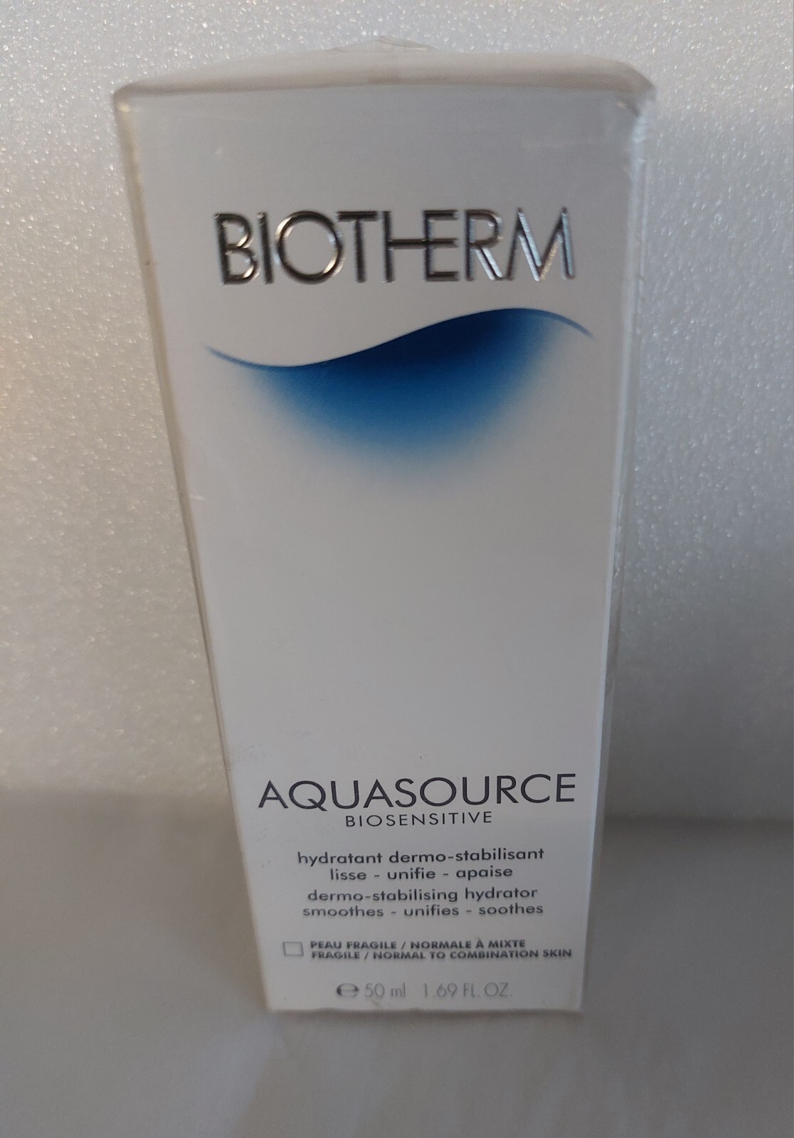BIOTHERM AQUASOURCE BIOSENSITIVE hydratant dermo -stabilisant 50ml