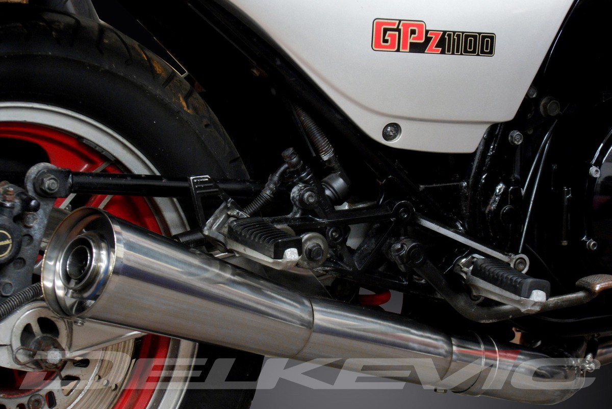 Kawasaki GPZ1100 Uni-Trak ZX1100A 83-84 Exhaust 4-1 Stainless