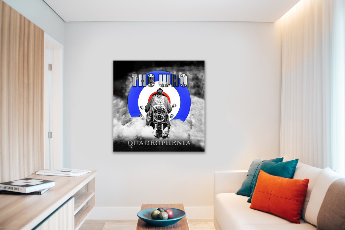 The Who Quadrophenia 60th Anniversary Series 2025 Is It In My Head Or In My Heart Love Reign O'er Me Home Decor Poster Canvas - Foto 4