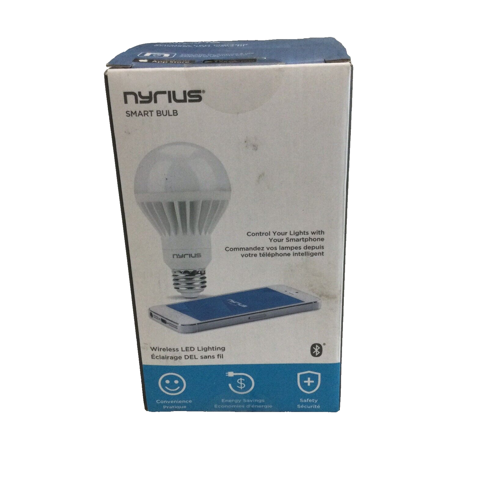 Nyrius Smart Bulb Controls Your Lights With Your Smartphone  Wireless LED.-image