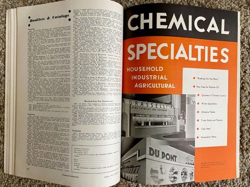 Rare Chemical Industries Magazine Lot (Dow, Monsato, DuPont) - Aug. - Dec. 1936 - Picture 7 of 20
